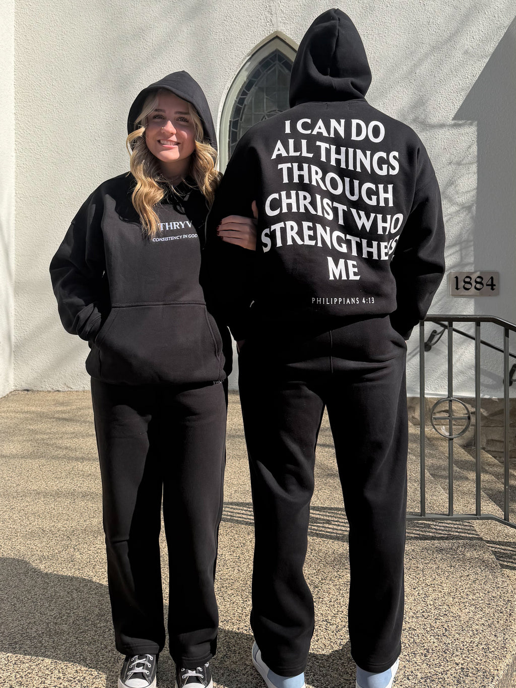 'Philippians 4:13' Consistency Hoodie