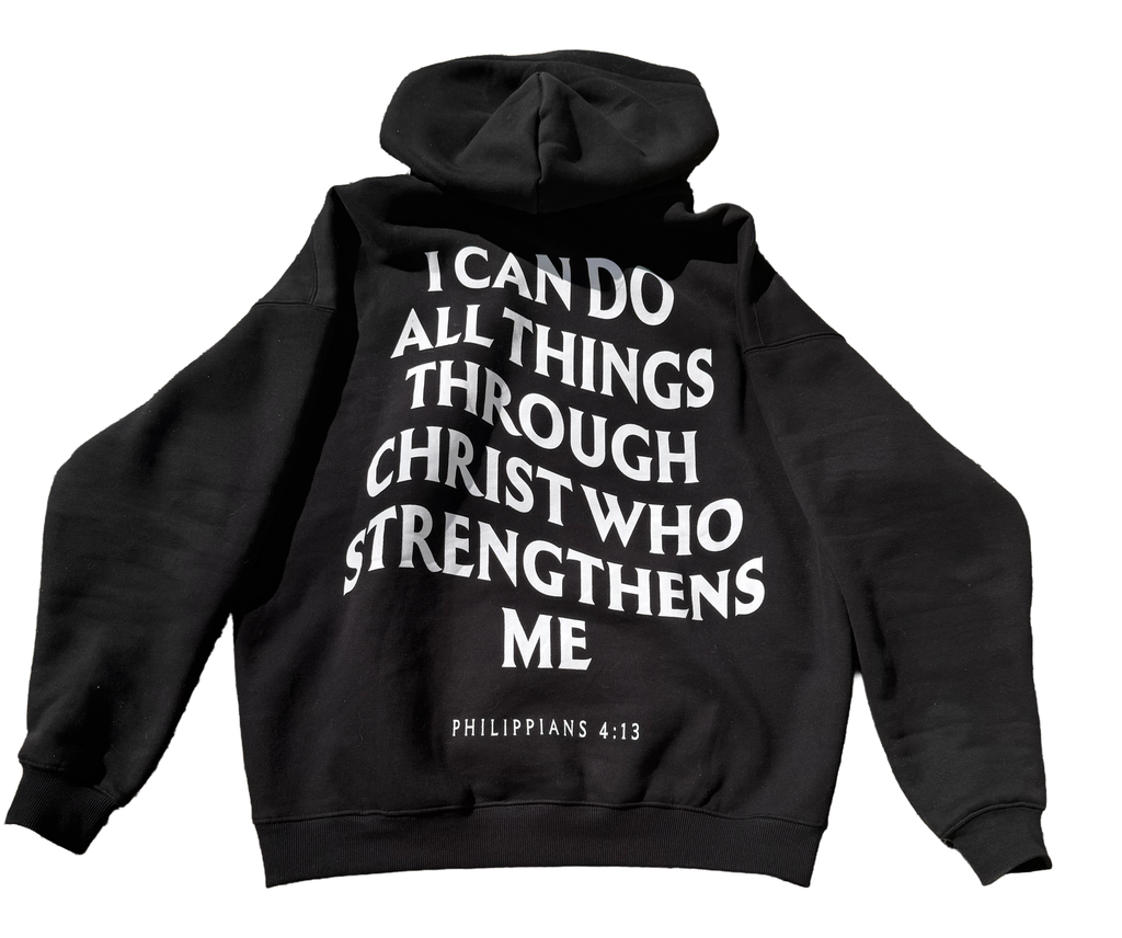 'Philippians 4:13' Consistency Hoodie