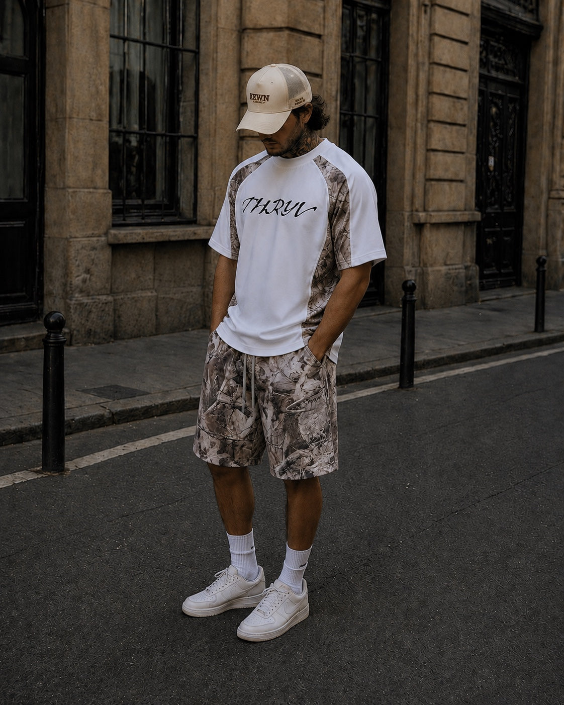 THRYV Woodland Panel T-Shirt