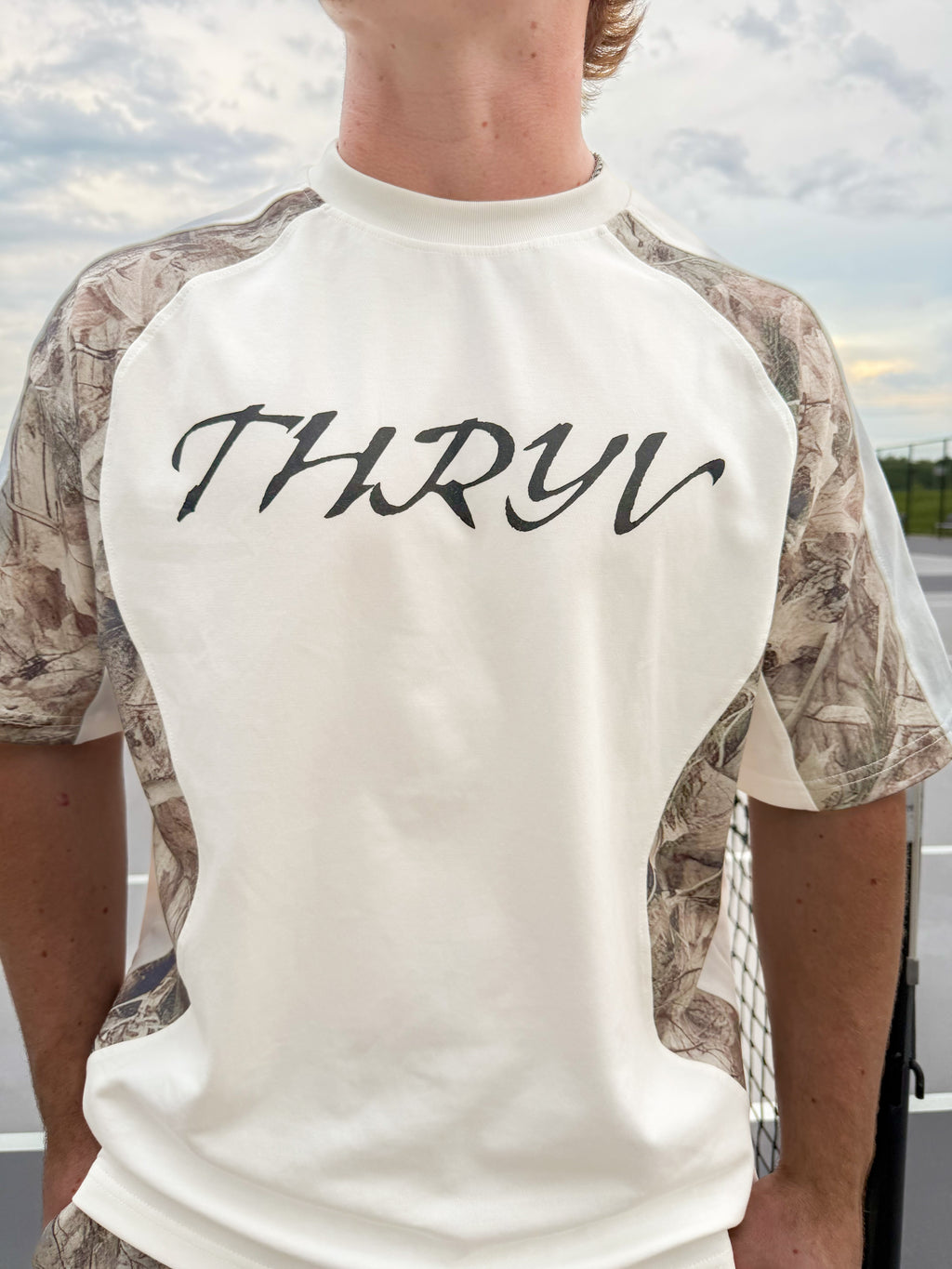 THRYV Woodland Panel T-Shirt